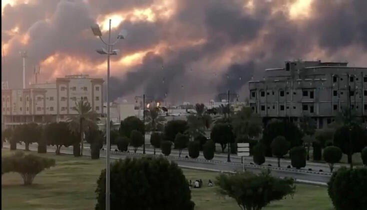 Aramco'nun iki petrol üretim tesisine drone'lu saldırı