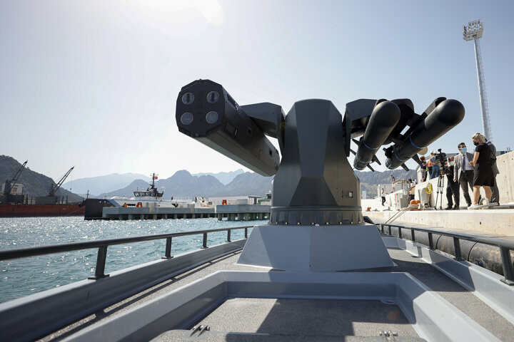 Türkiye'nin ilk silahlı insansız deniz aracı